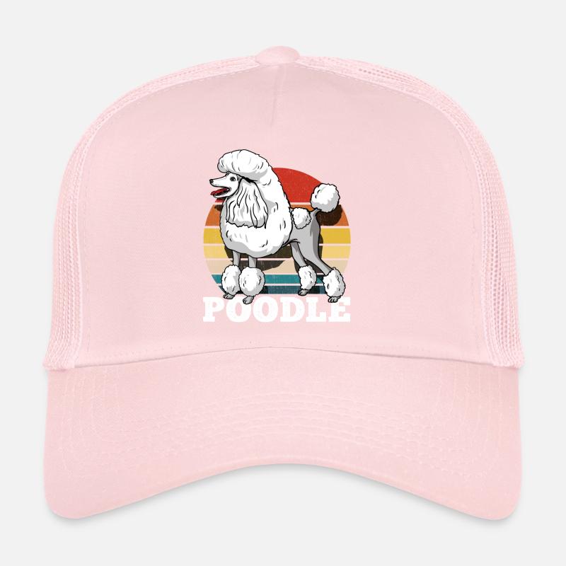 Retro Poodle Trucker Cap