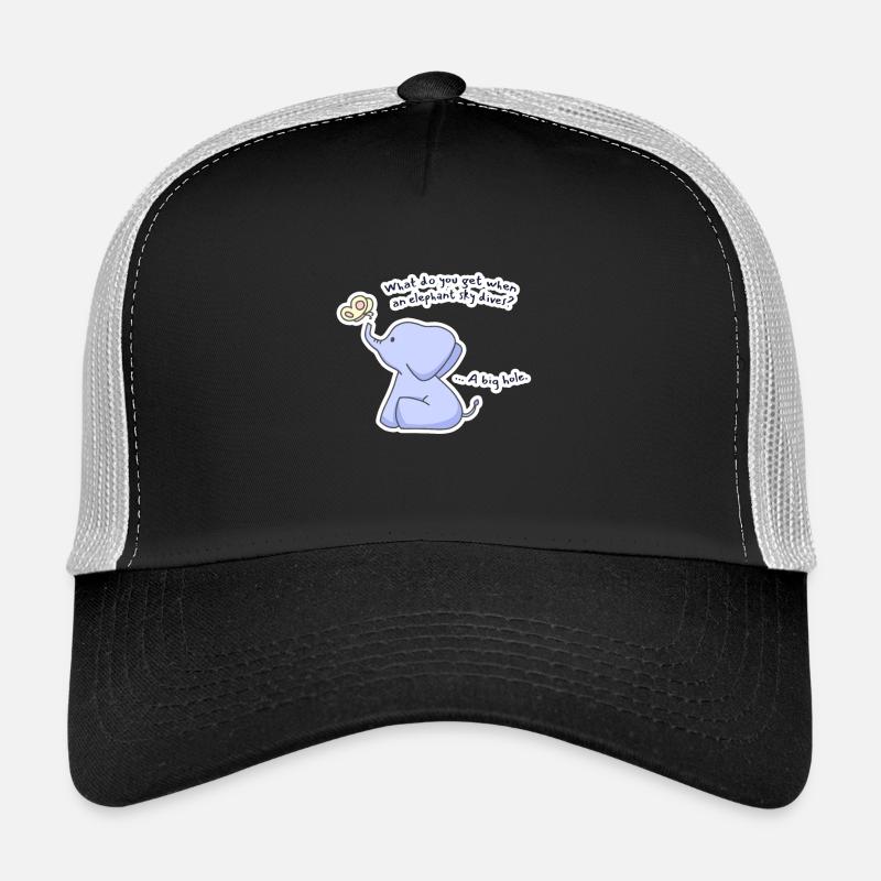 Éléphant Casquette trucker 
