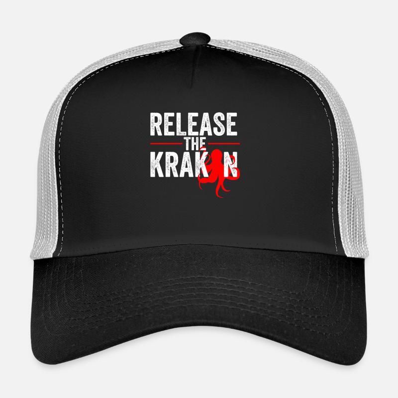 Release The Kraken - Trucker Cap - black/stone grey