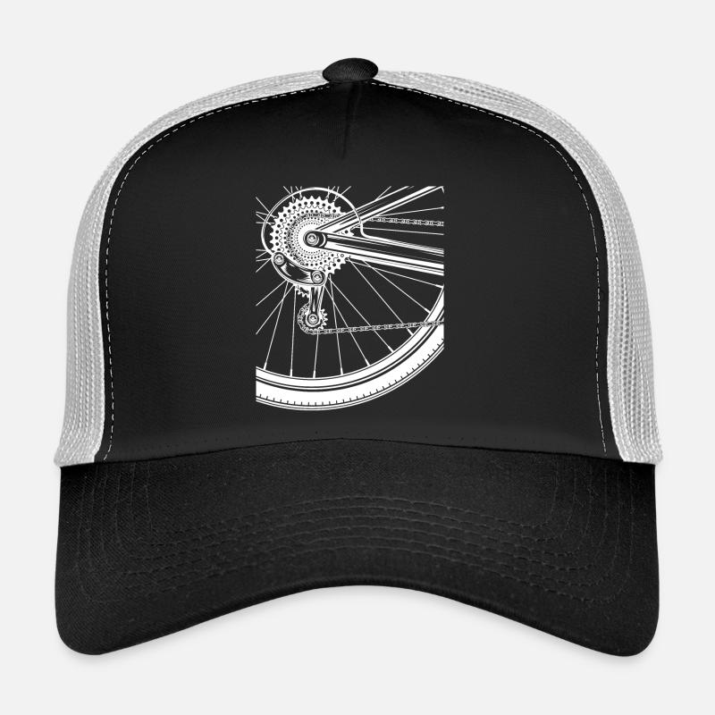 Bicycle racing bike pulse - Trucker Cap - black/stone grey