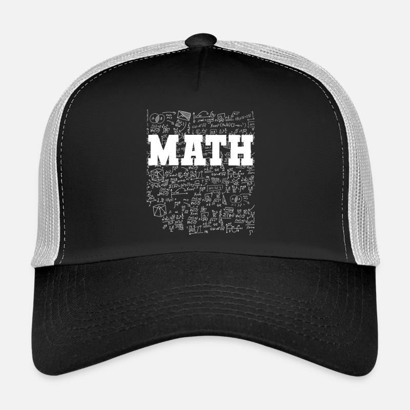 Énonciations drôles de mathématiques Casquette trucker 