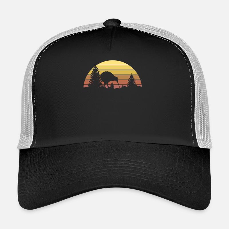 Oiseau kiwi Casquette trucker 