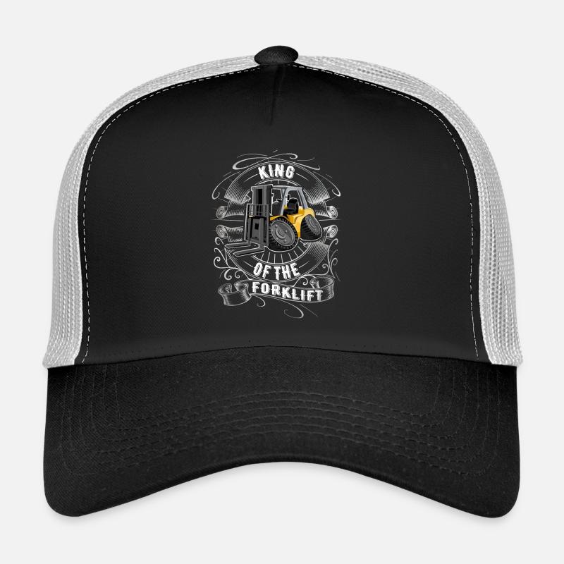 Roi du chariot élévateur Casquette trucker 