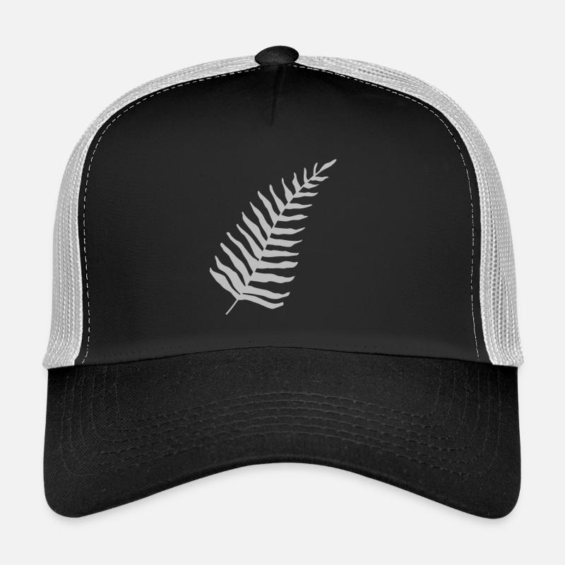 Farn Maori - Trucker Cap - Schwarz/Steingrau