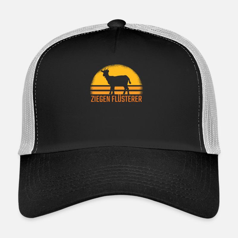 Chèvres Chuchots de chèvre rétro Casquette trucker 