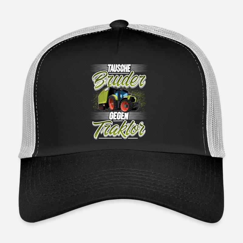Tausche Bruder Gegen Traktor Trucker Cap