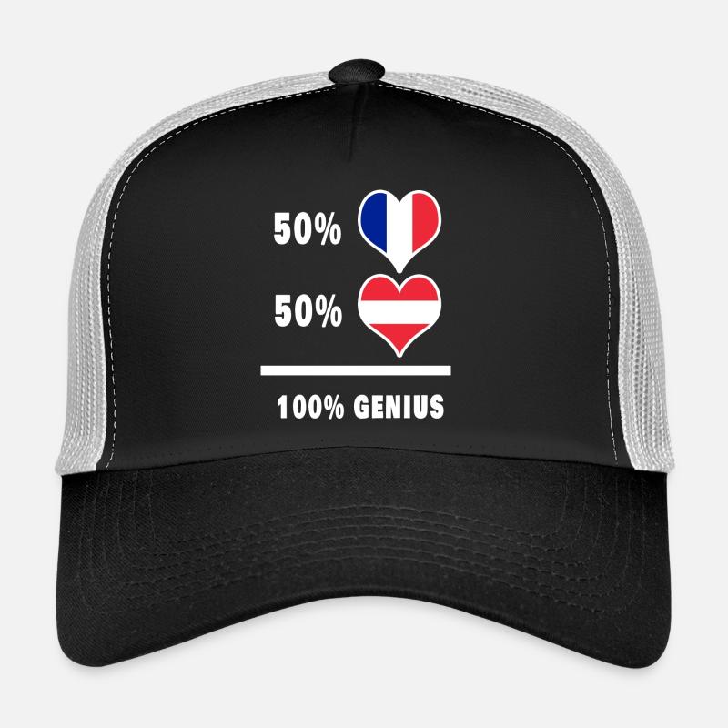 France and Austria Ingenious / Gift Trucker Cap