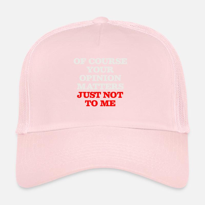 Opinion Casquette trucker 