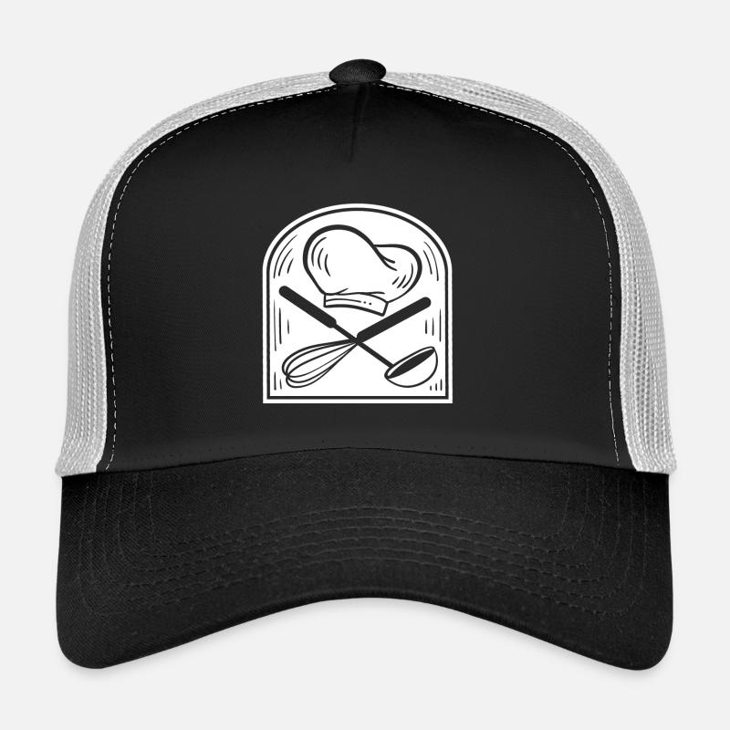 Koch - Trucker Cap - Schwarz/Steingrau