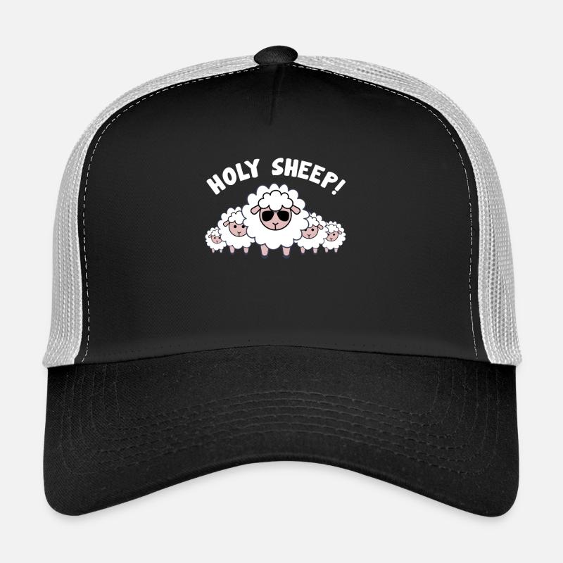 Holy Sheep! A Cool Sheep Gang Trucker Cap