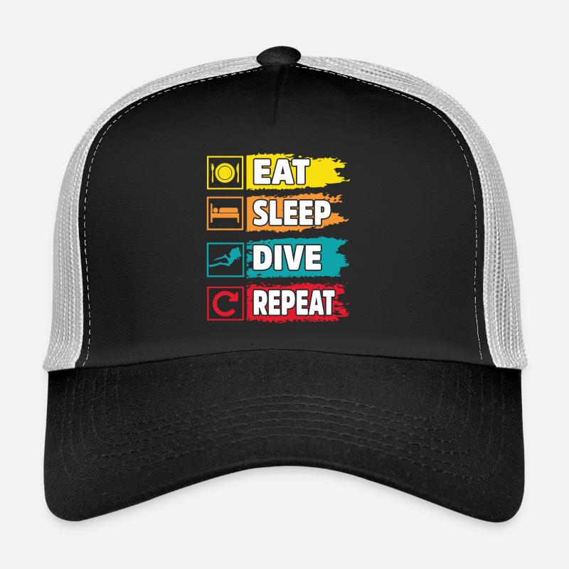 Plongée sous-marine Casquette trucker 