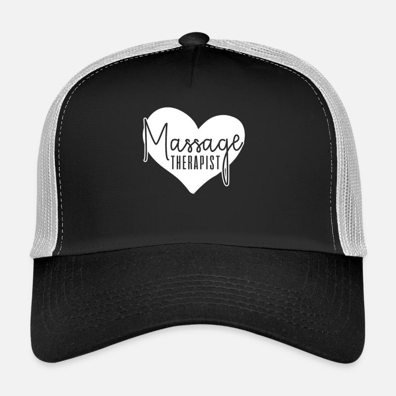 Massage therapist massage therapy - Trucker Cap - black/stone grey