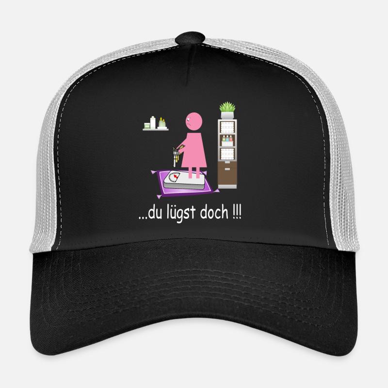 Lustiges Badezimmer Bild Trucker Cap