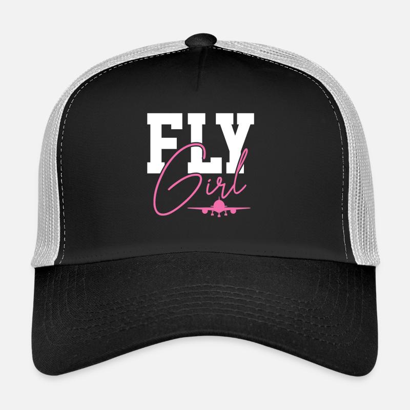 Airplane Trucker Cap