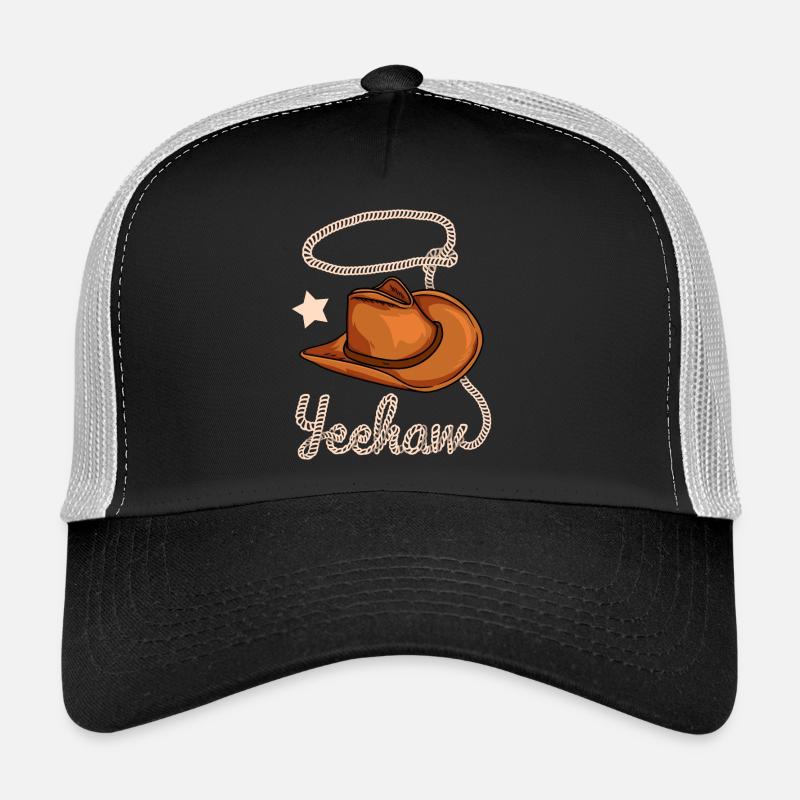 Cowboy Yeehaw Western Casquette trucker 