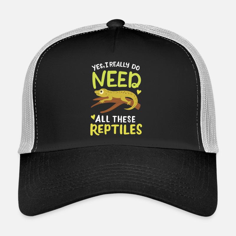 Reptil Eidechse Herpetologe Trucker Cap