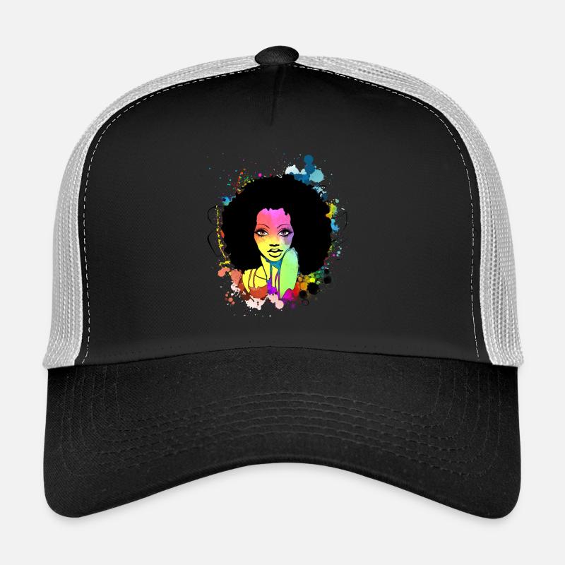AFRO-PORTRAIT Trucker Cap