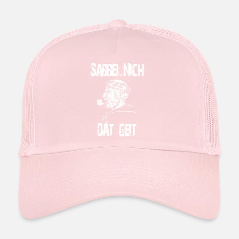 Sabbel nich dat geit, moin plattdeutsch Seemann Trucker Cap