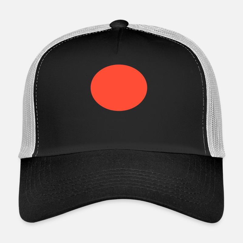 Kreis Rot Trucker Cap