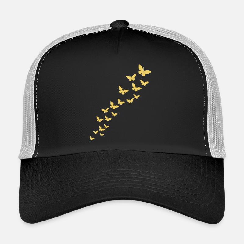 Butterflies Butterfly - Trucker Cap - black/stone grey