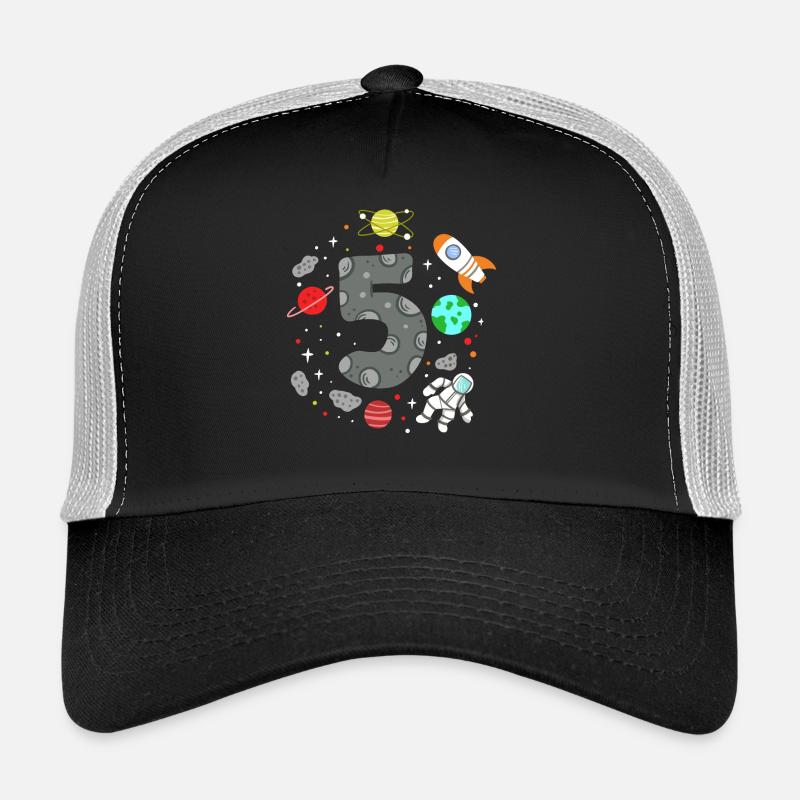 5. Geburtstag Weltraum Astronaut Trucker Cap