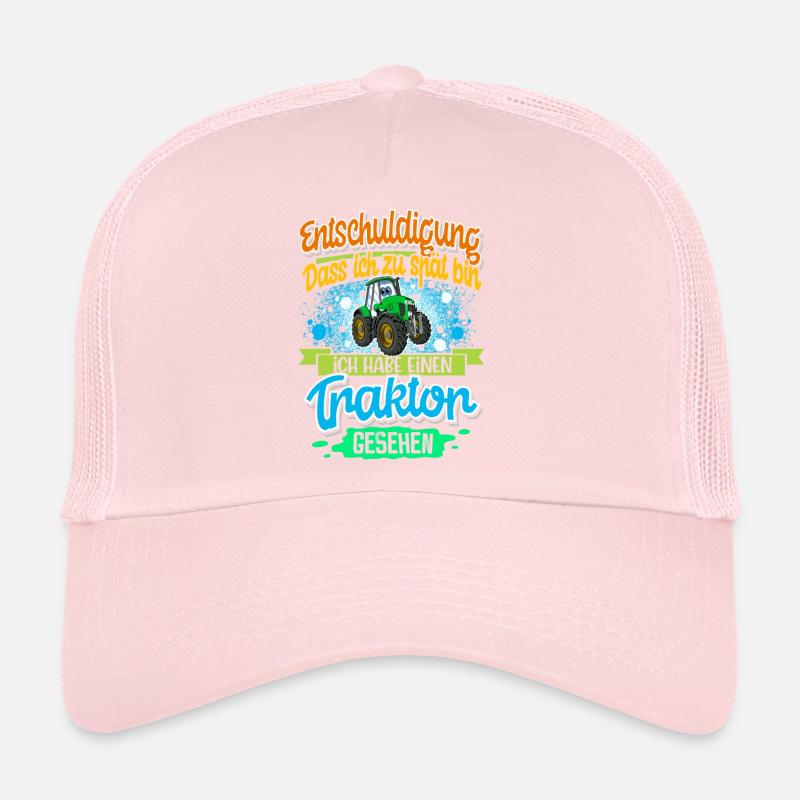 Traktor Lustiger Spruch Kinder Trucker Cap