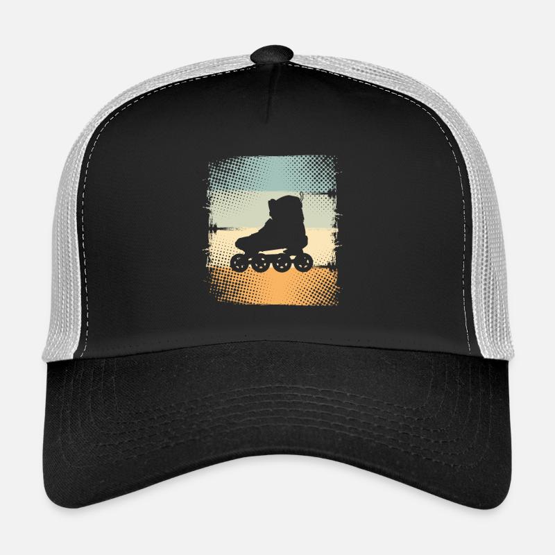 Inline Skates - Trucker Cap - Schwarz/Steingrau
