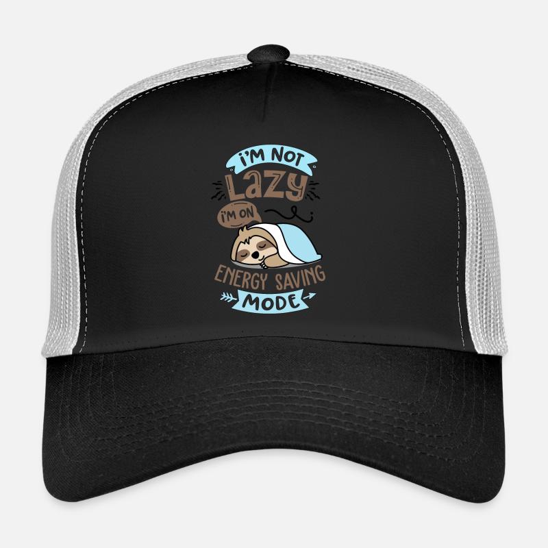 I'm not lazy in power saving mode Trucker Cap