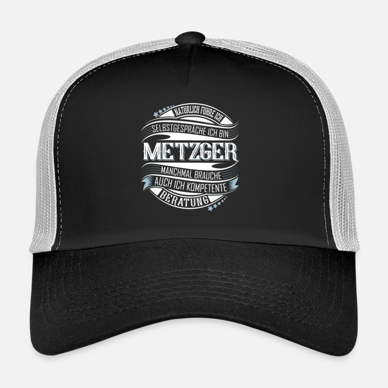 Metzger - Trucker Cap - Schwarz/Steingrau