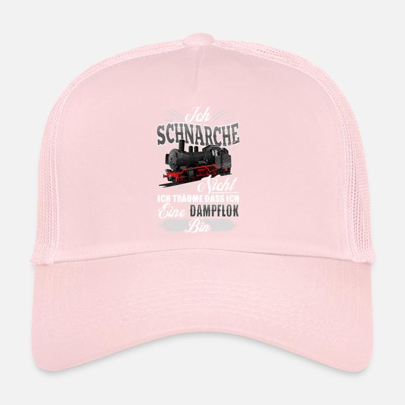 Dampflok Schnarchen Trucker Cap