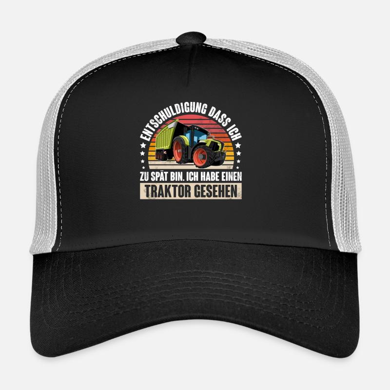 Entschuldigung Dass Ich Zu Spät Bin Trucker Cap