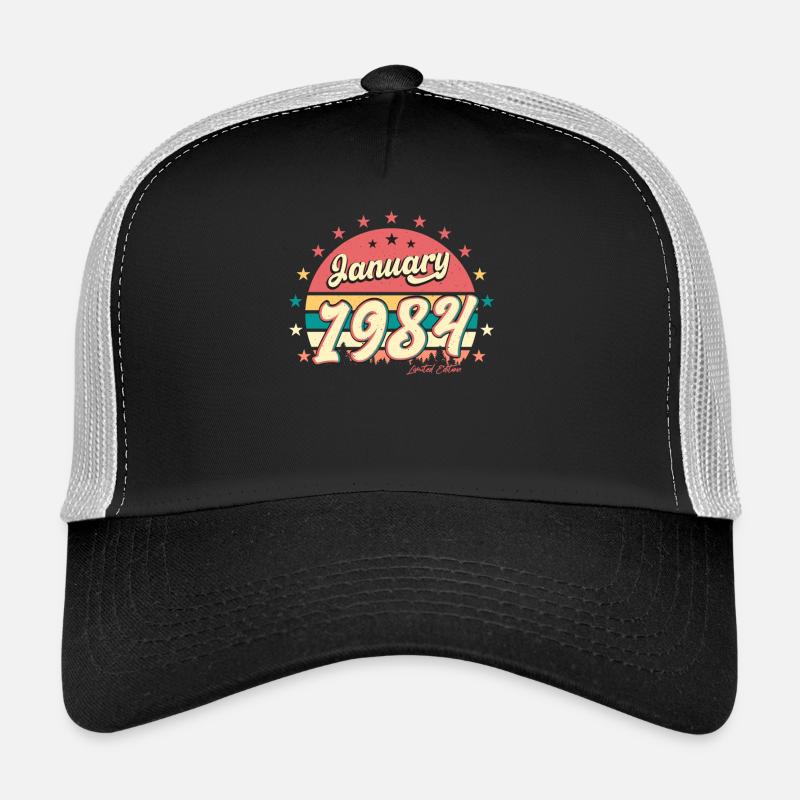 Born January 1984 Limited Trucker Cap