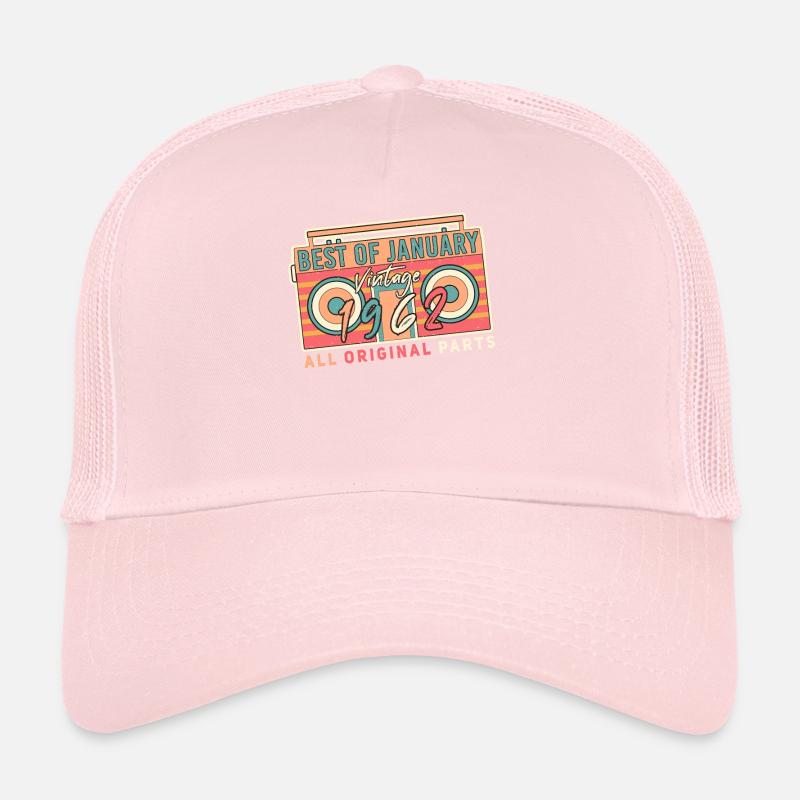 1962 Im Januar Vintage Trucker Cap