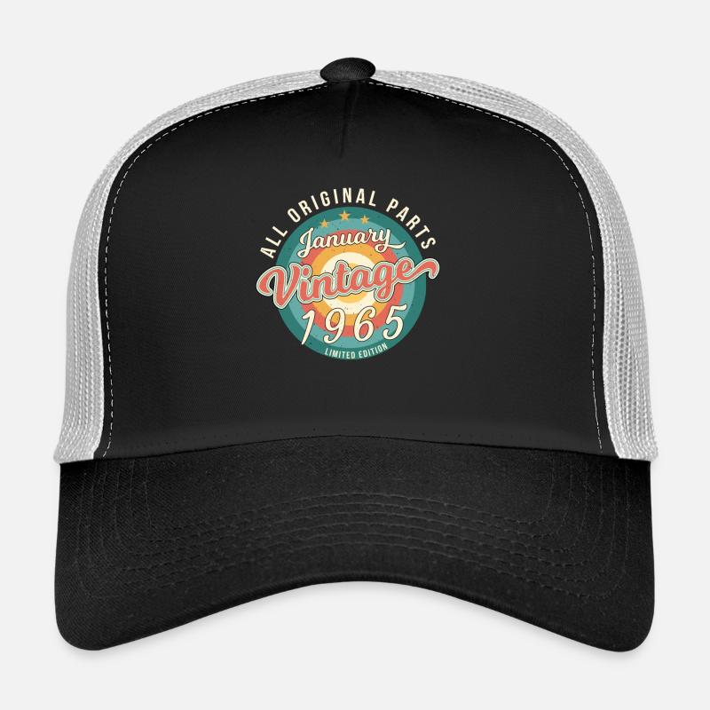 1965 In January original retro Trucker Cap