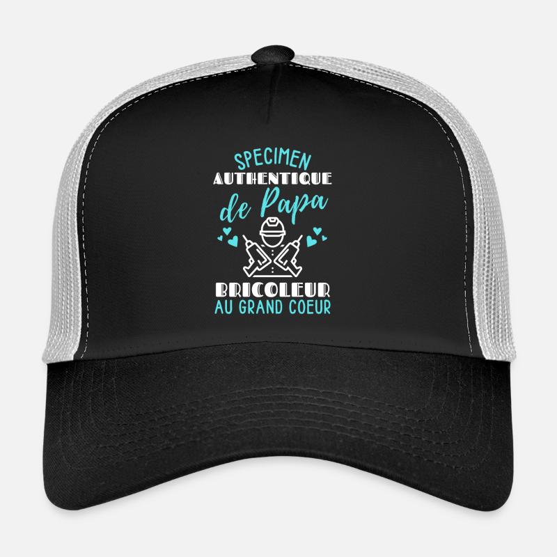 Spécimen Authentique de Papa Bricoleur/Humour papa Casquette trucker 