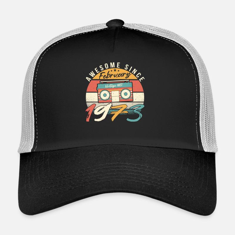 Februar 1973 Retro Trucker Cap
