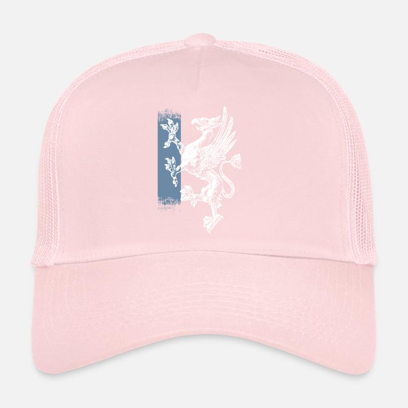 Rostock - griffon debout bleu blanc Casquette trucker 