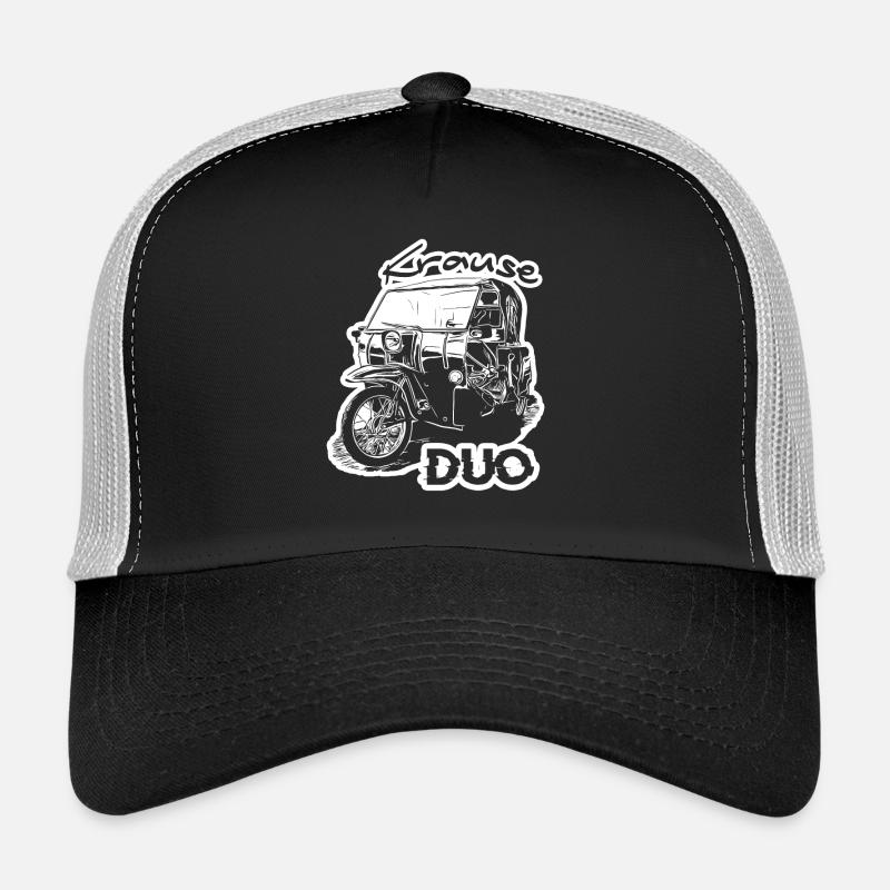 Krause Duo - Trucker Cap - Schwarz/Steingrau