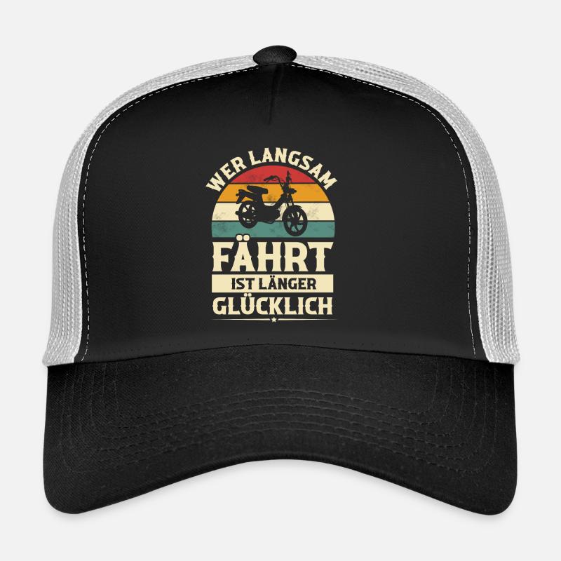 Mofa - Trucker Cap - Schwarz/Steingrau