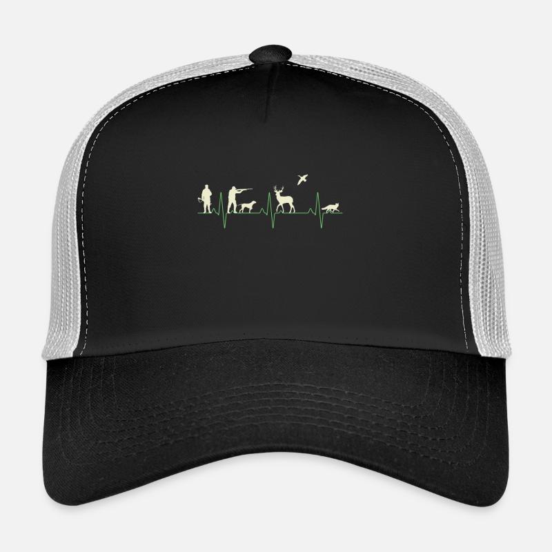 Hunter heartbeat for hunting Trucker Cap
