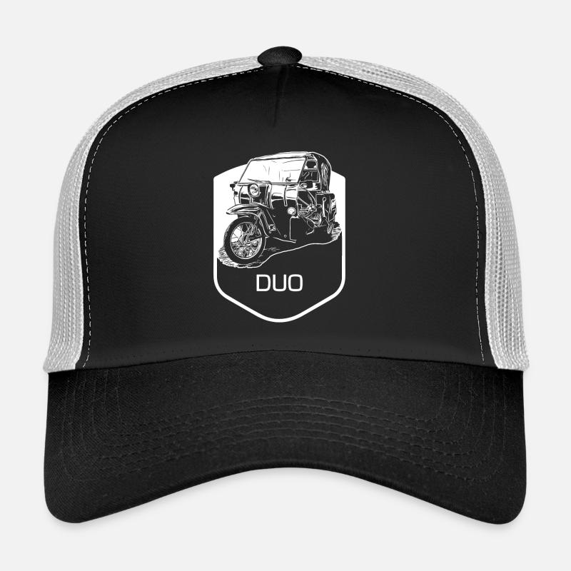 Krause Duo - Trucker Cap - Schwarz/Steingrau