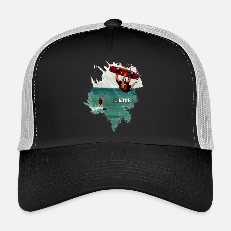 | kite boarding | de kitesurf Kite Surf Casquette trucker 