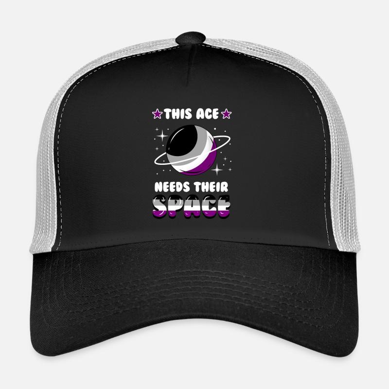 This Ace Needs Their Space Ace Pride Trucker Cap