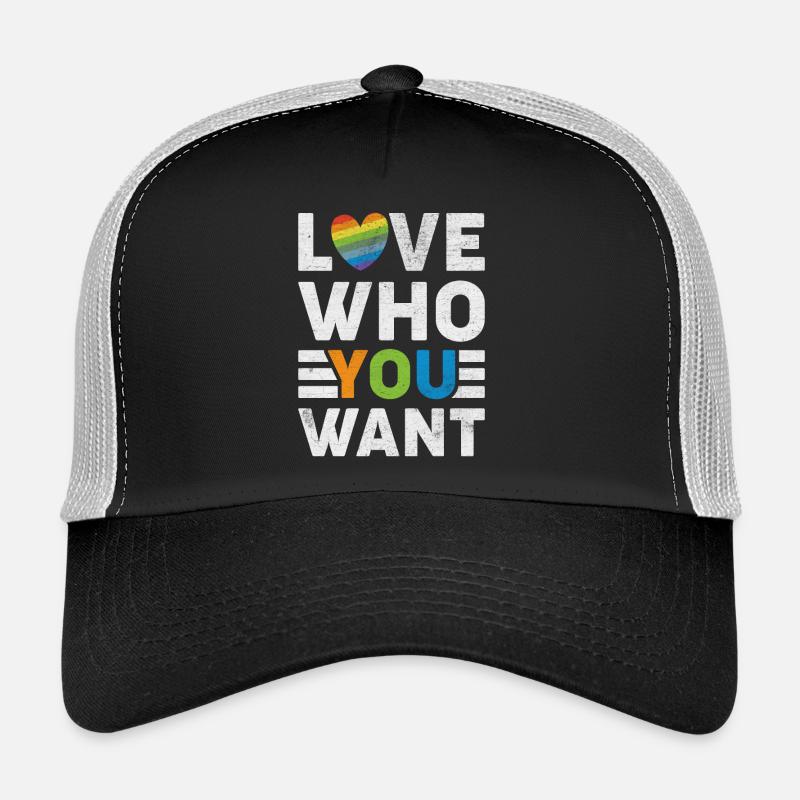 Déclaration de fierté | L’amour est l’amour Casquette trucker 