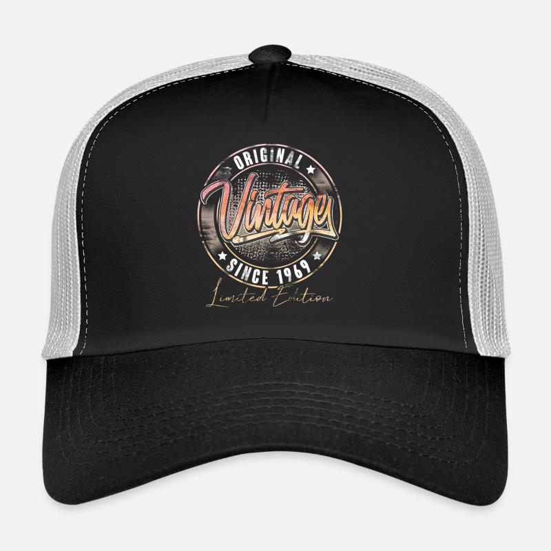 1969 Année de naissance Anniversaire Vintage Casquette trucker 