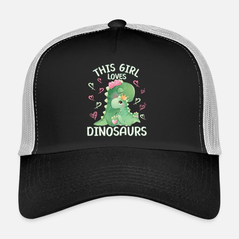 Dieses Maedchen Liebt Dinosaurier Trucker Cap