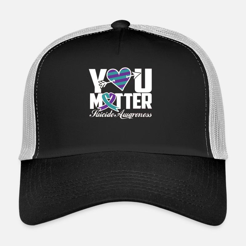Sensibilisation au suicide Vous comptez Casquette trucker 