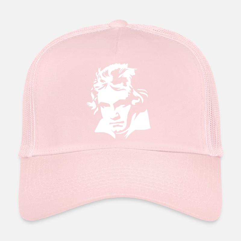 Ludwig van Beethoven Compositeur de musique classique Casquette trucker 