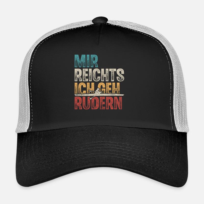 Rudern Ruderer Ruderboot Trucker Cap