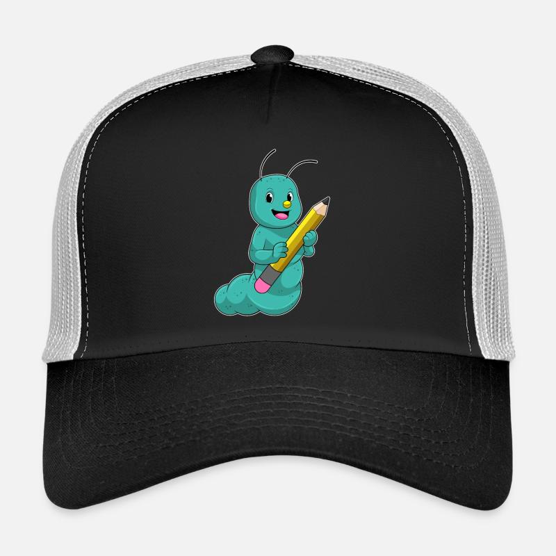 École de crayons des élèves Caterpillar Casquette trucker 